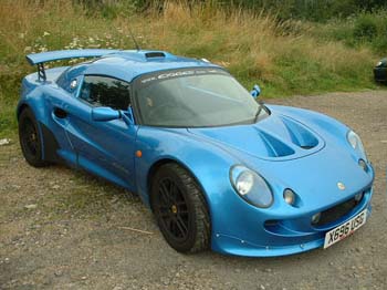 Blue Exige